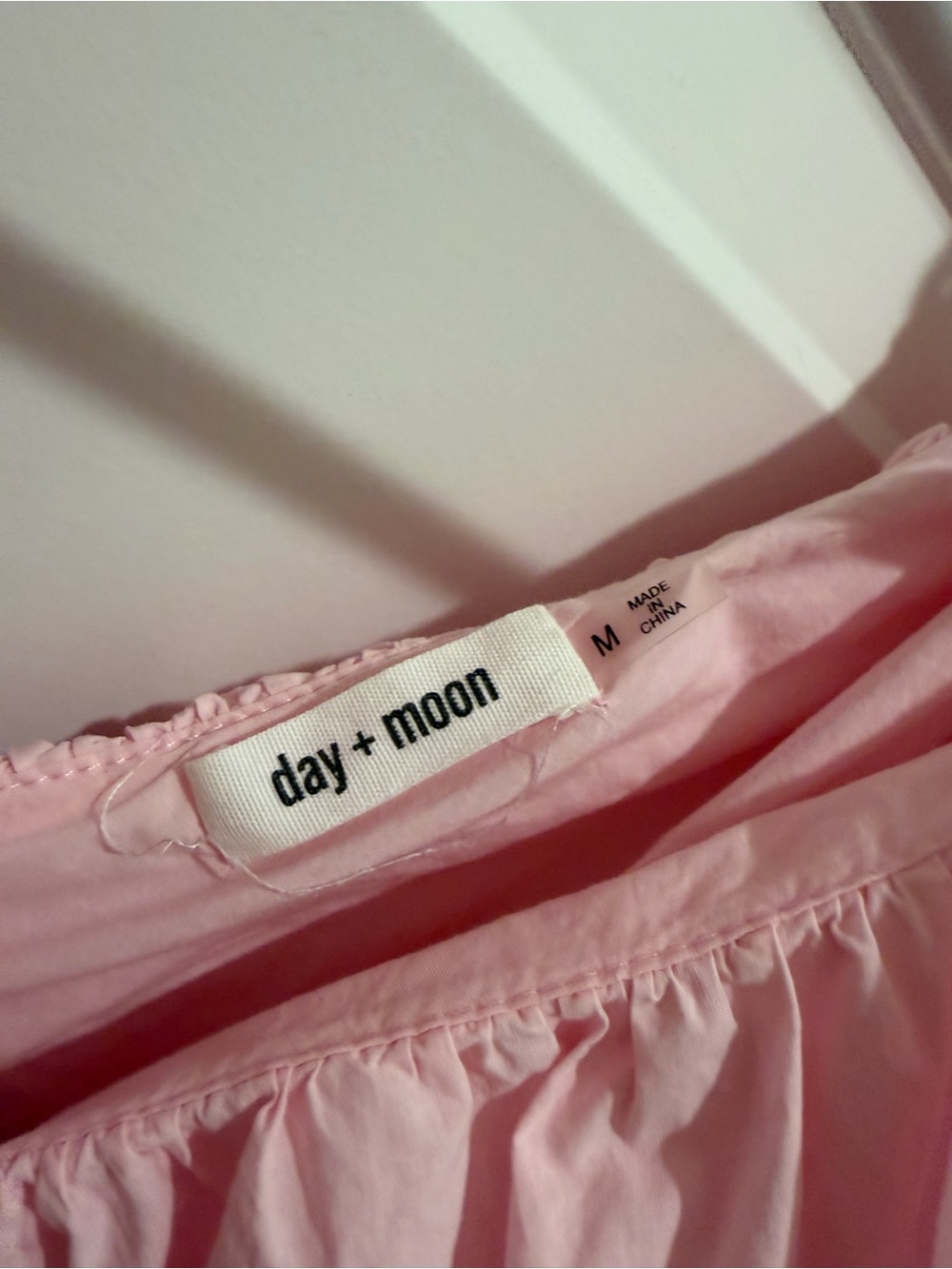 Pink Ruffle Mini Dress - Picture 3 of 3